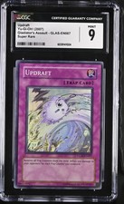 Yugioh Updraft Gladiators Assault GLAS EN067 CGC 9 Mint Super Rare Trap Card