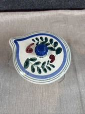 Vintage Persian Ware Germany Hand Painted Pottery Floral Pitchers~LID ONLY