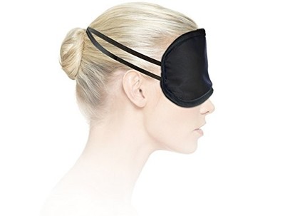 Dream Essentials Snooz Silky Soft Sleep Mask Value Eye Masks Black 4 Pack