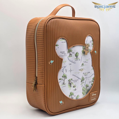 Loungefly Winnie the Pooh pin collecter book bag. Loungefly Disney Winnie The Pooh Pin Trader Convertible  main image 3