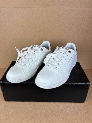 Björn Borg T305 Prf Met W Wht-r Damen Sneaker Weiß Gr. 38 - Neu mit Karton