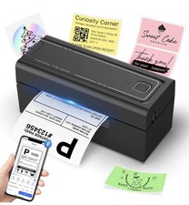 Hoorola Bluetooth Thermal Label Printer, Wireless 4x6 Shipping Label Printer