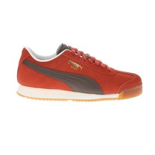 Zapatillas informales rojas con cordones de gamuza PUMA Roma para hombre 39863504