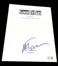 MARTIN SCORSESE SIGNED AUTOGRAPH MOVIE SCRIPT GOODFELLAS BECKETT BAS COA