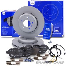 ATE BREMSSCHEIBEN Ø330+CERAMIC BREMSBELÄGE +WARNKONTAKT HINTEN FÜR BMW 5-ER F10
