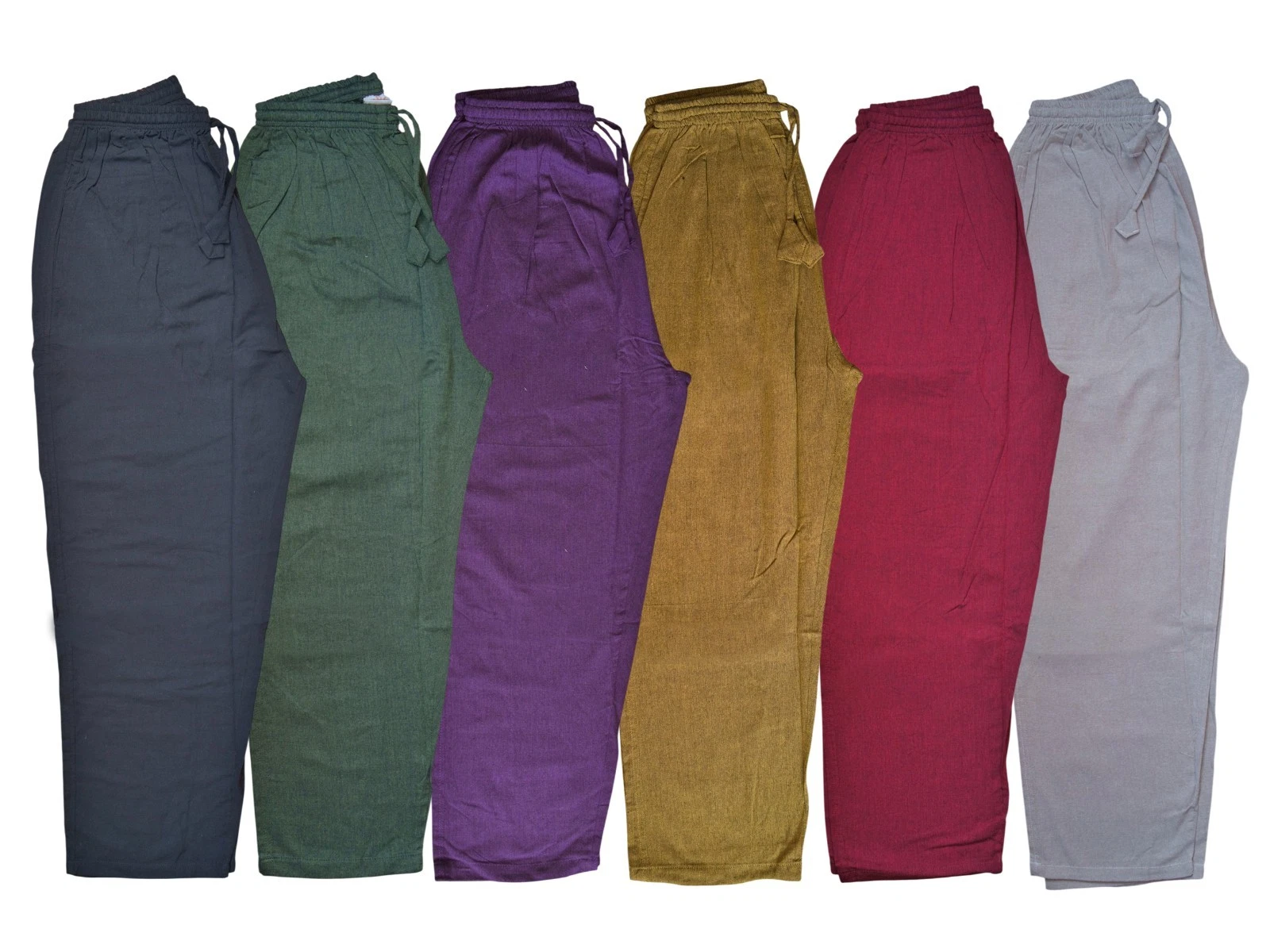 Mens Womens Cotton Trousers Nepal Baggy Beach Pants Hippie Yoga Festival Lounge
Opens in a new windo