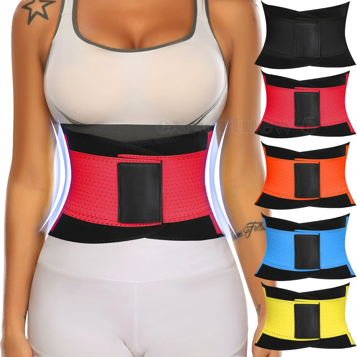 EXtreme Hot Power Belt Waist Training Cincher Body Shaper Slimming