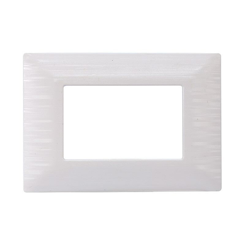 Ettroit Serie Solar Placca 503 3P Moduli Bianco Satinato Compatibile Bticino Mat