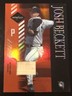 2003 Leaf Limited #18 JOSH BECKETT Timber Game Used Bat #d 15/25! MARLINS