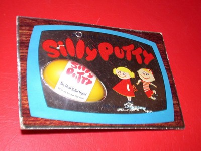 silly putty 1950s