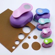 9/16/25/38/50/75mm Circle Round Hole Punch Fr Paper Scrapbooking Cutter DIY R0P1