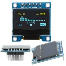 0.96" 6Pin Blue Yellow OLED Display Module IIC I2C SPI For Raspberry Pi