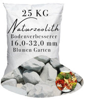 Zeolith 25Kg 16,0-32,0Mm Bodenverbesserer Im Garten Obst GemüSe KräUter Blumen