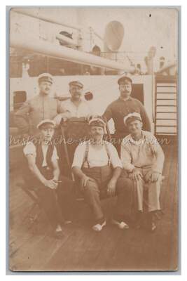 Sailor Steamer Professional Travel Portrait Ship - Vintage Photo