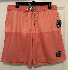 Mens Maui And Sons Surf Board Swimming Shorts Trunks Size M Stretch NWT