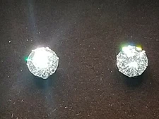 Caperci Crystal Stud Earrings