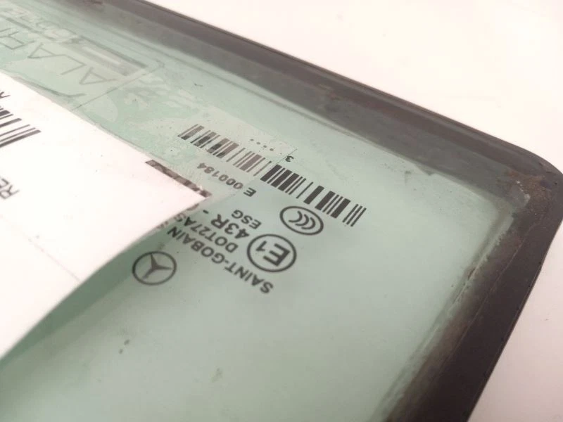 REAR DRIVER QUARTER DOOR GLASS fits MERCEDES-BENZ E 320 2003 - 2009 - Image 2 of 4