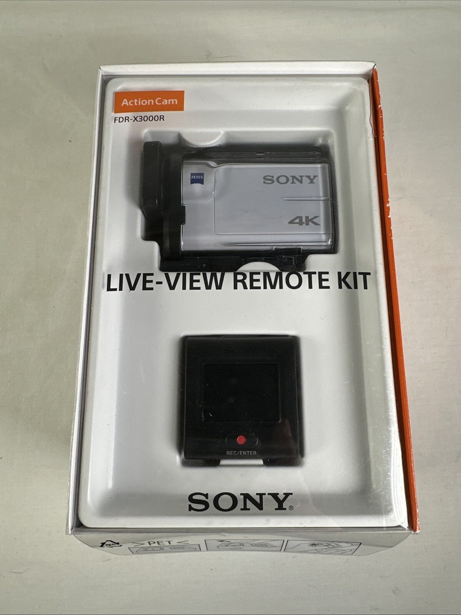 PLEASE READ Sony FDR-X3000R Live View Remote Kit Action Travel 