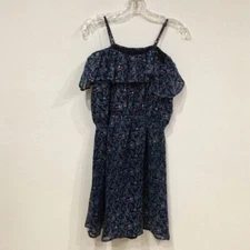 Lucca Couture Floral Off Shoulder Dress Size Large EUC