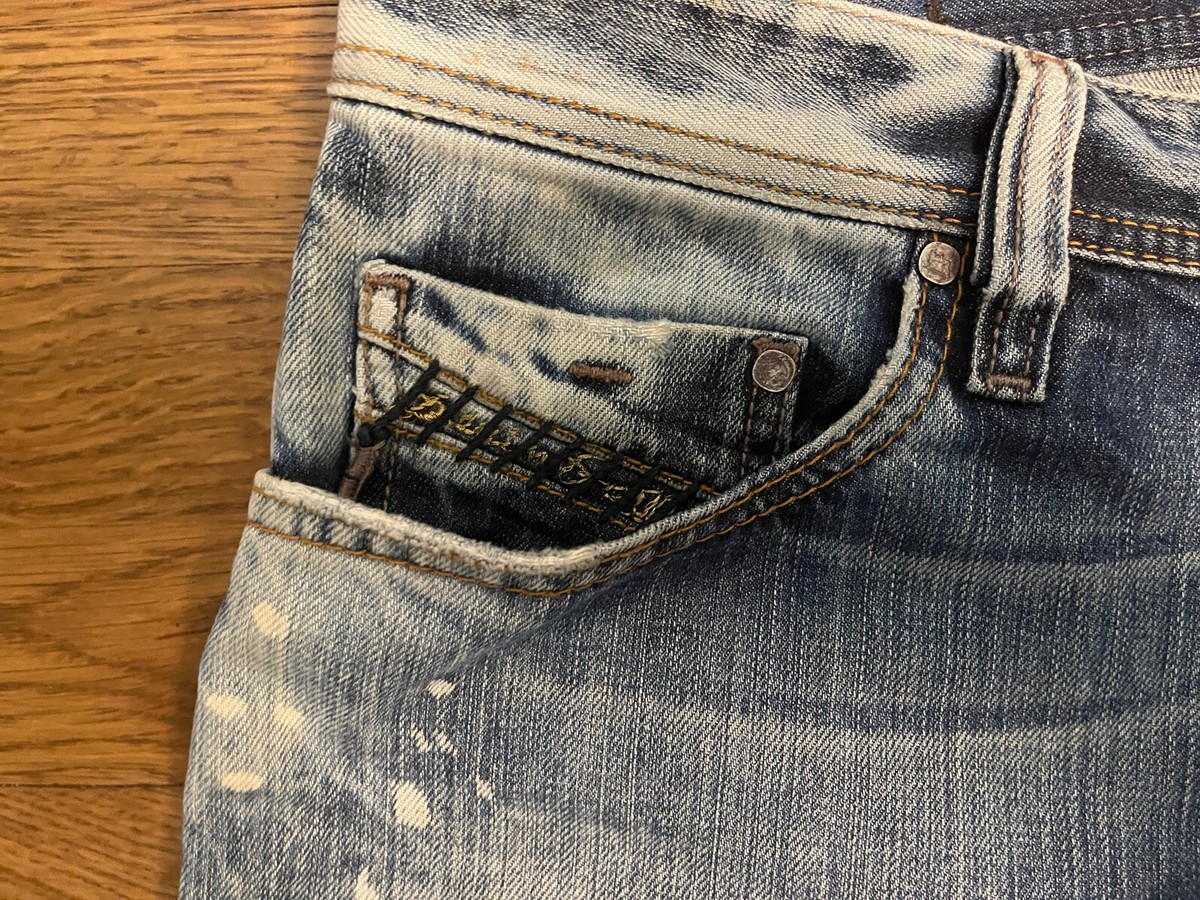 Men's Diesel Denim Gallery Jeans Size 34 Mod 64 76 Made in
