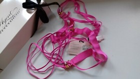 AGENT PROVOCATEUR SEXY BRIGHT PINK JESHIKA PLAYSUIT SMALL/MEDIUM UK 8-10 BNWT