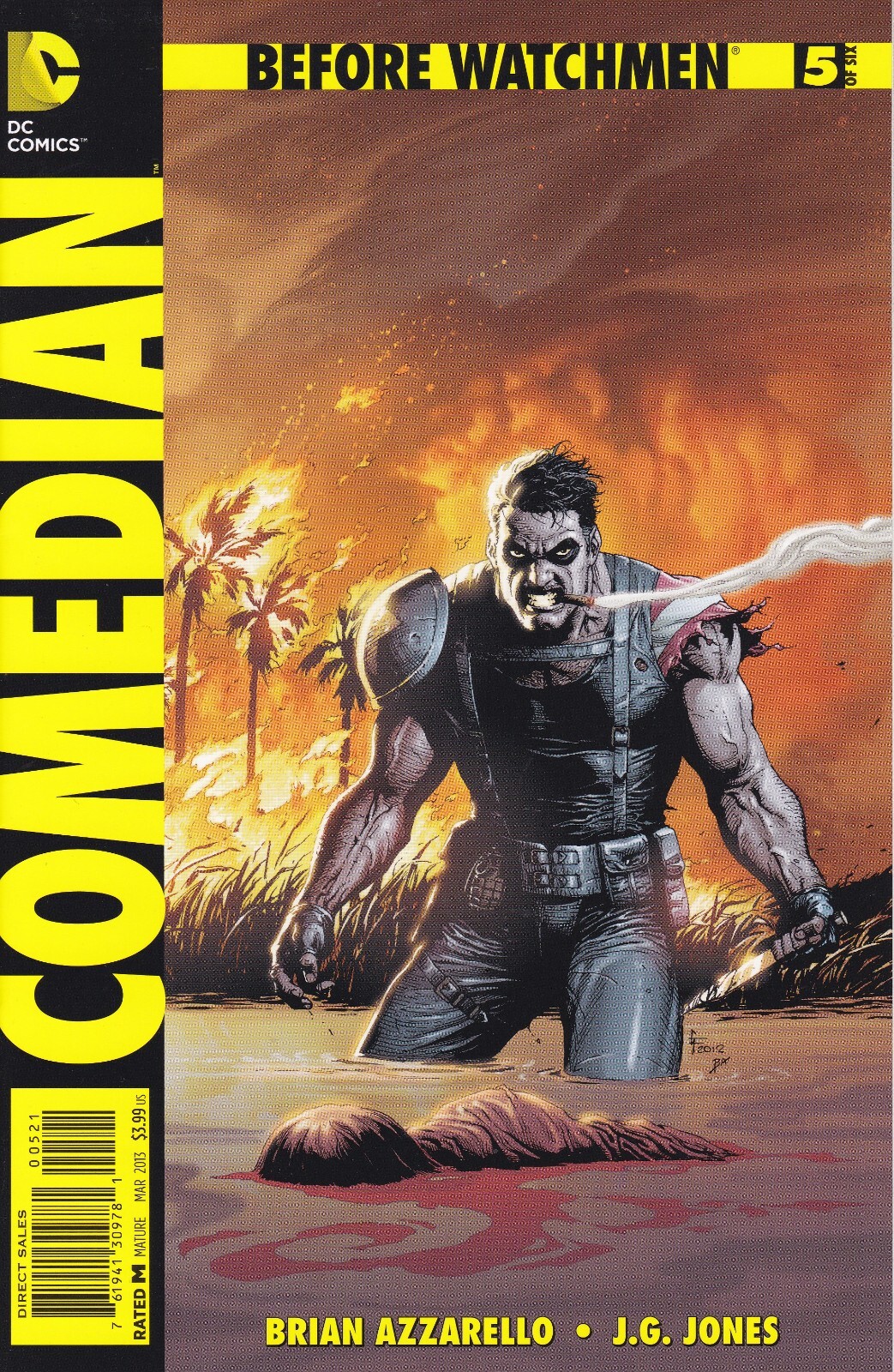 BEFORE WATCHMEN: Comedian #5 - VARIANT Cover