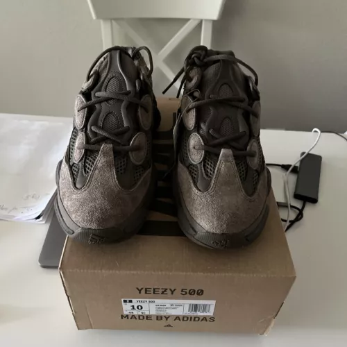 Size 10 -  adidas Yeezy 500 Clay Brown