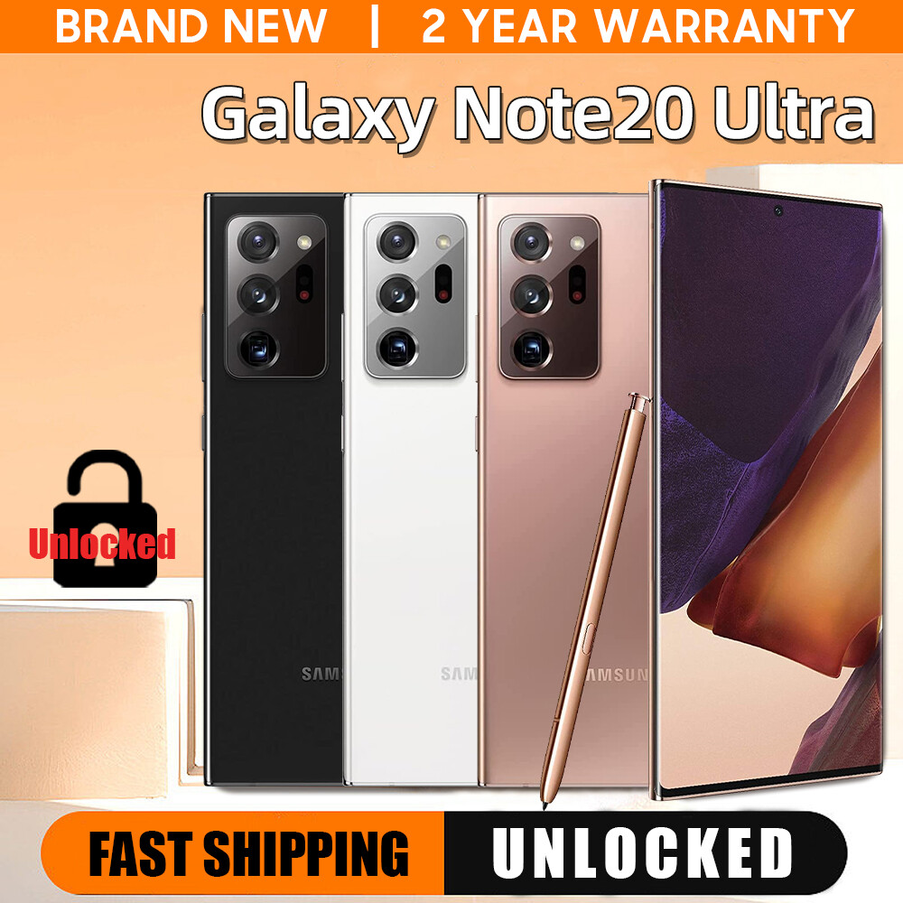 NEW SAMSUNG GALAXY NOTE 20 ULTRA 5G 6.9“ FACTORY UNLOCKED SM