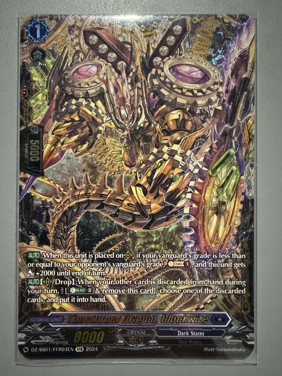CARDFIGHT VANGUARD TIMETURNER DRAGON CLOCKWIZE (DARK STATES CARDFIGHT VANGUARD TIMETURNER DRAGON CLOCKWIZE (DARK STATES