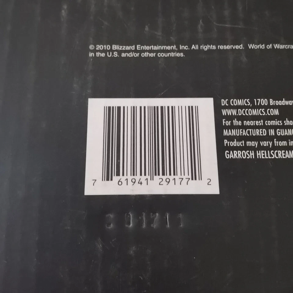 World Of Warcraft Premium S3 GARROSH HELLSCREAM figure PVC 25cm DC Direct - Imagen 3 de 4