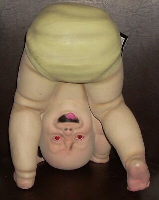 New Spirit Halloween Zombie Babies Baby Flippin Freddie Halloween Prop Creepy