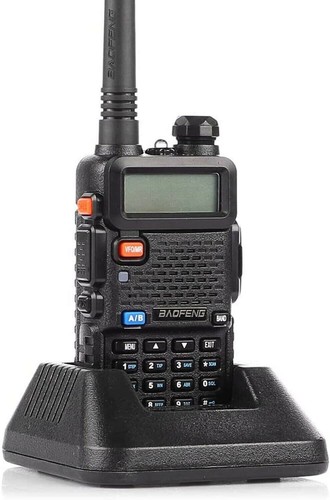 Digital Handheld Radio Scanner Fire Police VHF FM EMS Ham 2-Way Transceiver Dual - Picture 2 of 10