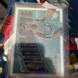 2023 NBA Hoops Rookie Greetings Holo Brandon Miller