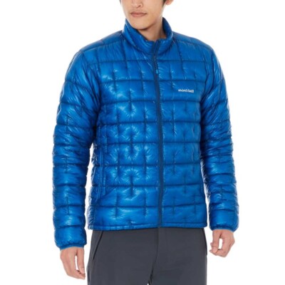 XL BLUE- Montbell Plasma 1000 Down Jacket Men's Lightweight