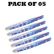 Forgica Professional Stainless Steel Paper Coating Tweezers