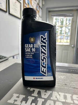 90w SUZUKI OUTBOARD ECSTAR MARINE HYPOID LOWER UNIT GEAR OIL SAE 90W