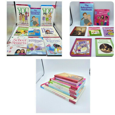 Lot 16 American Girl Nonfiction Self-Help & Mini Books Feelings School Smarts