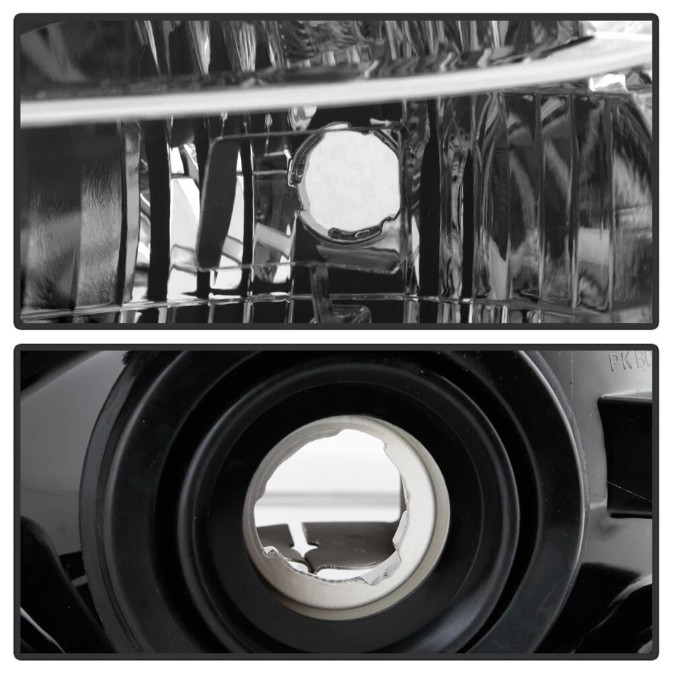 2008-2011 Ford Focus S | SE | SES | SEL Halogen Headlights Headlamps Left+Right - Image 3 of 4