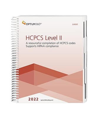 HCPCS Level II Expert (Spiral) 2022