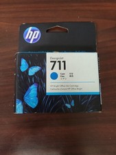 HP 711 29-ml Cyan DesignJet Ink Cartridge, CZ130A - EXP 1/2024