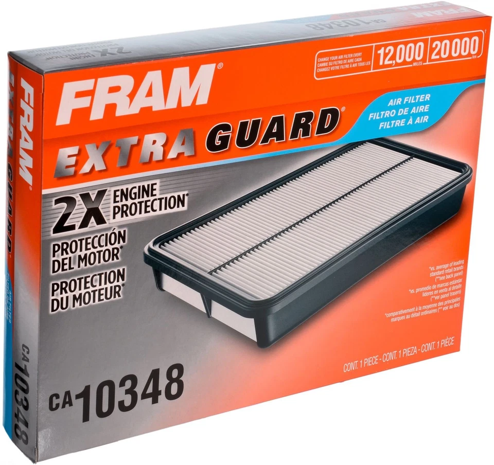 Filtro de aire Fram CA10348 para Jeep Wrangler JK 07-18 Foto 4 de 4