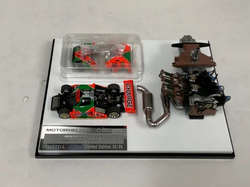 1/64 Motorhelix Mazda 787B winner 1991 24 Hours Le Mans Full Detail 1/18 Engine