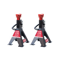 Hyper Tough T42001cw 2 Ton Double Locking Steel Jack Stand Black