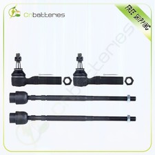 Set Inner Outer Tie Rod End For Buick Chevrolet Oldsmobile Pontiac 1 Yr Warranty
