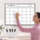 Magnetic Whiteboard for Fridge - Dry Erase Calendar with A Pen for Home, Office