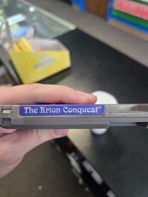 The Krion Conquest NES Nintendo Game AUTHENTIC TESTED WORKING