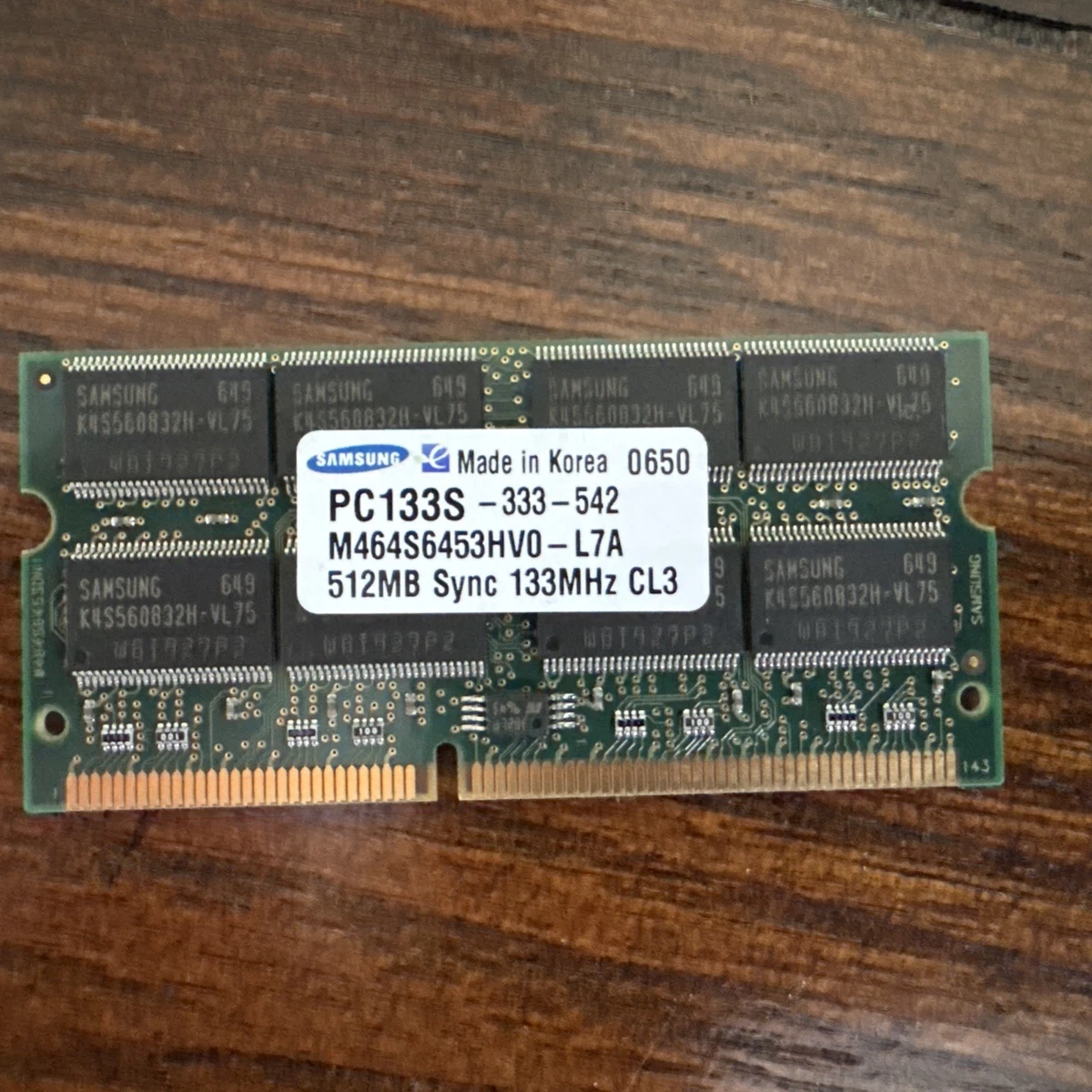 Preços baixos em SDR SDRAM de 512 MB de capacidade Total 1 Módulo