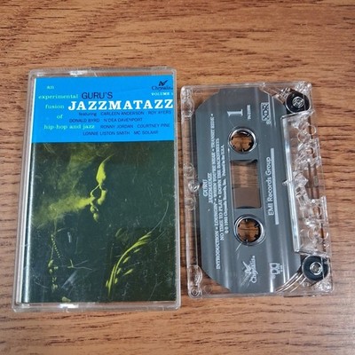 Guru - Guru's Jazzmatazz Volume 1 (Cassette Tape, 1993) Hip-Hop Jazz Rap Album