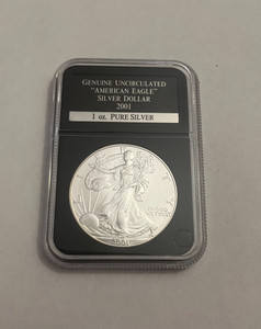 激レア‼️AMERICAN EAGLE 2001年 記念銀貨　アメリカンイーグル 2001 American Eagle Silver Dollar | eBay