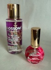 Blossom Nail Care Set   Lavender Polish Remover  Scented Cuticle Oil